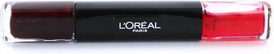 L Oréal Paris Infallible Nail 21 Always a Lady Donkerrood Nagellak