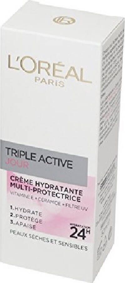 L Oréal Paris L Oréal Hydra Active 3 Dagcrème Droge Gevoelige 50ml