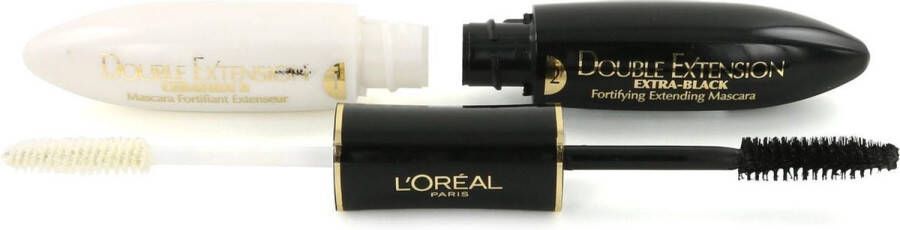 L Oréal Paris L Oréal Mascara – Double Extension Extra Black 12 ml 1 stuks