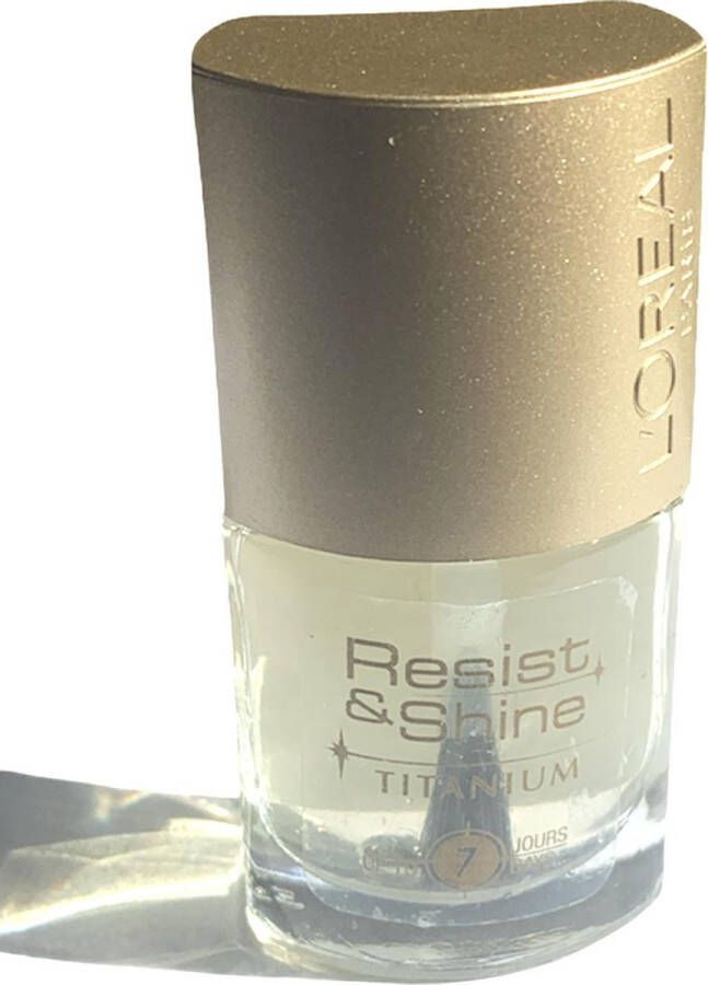 L Oréal Paris L Oréal Nagellak Resist & Shine Up to 7 Days 001 Clear 9ml