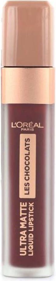 L Oréal Paris Les Chocolate Ultra Matte Liquid Lippenstift 868 Cacao Crush