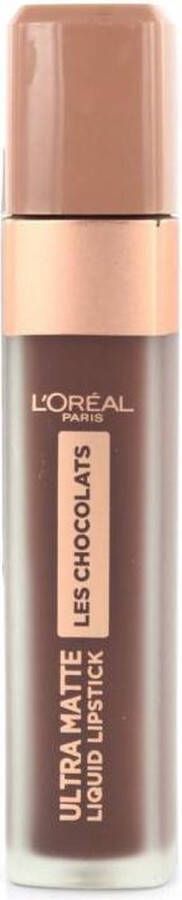 L Oréal Paris Les Chocolates Ultra Matte Liquid Lippenstift 856 70% Yum