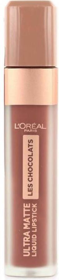L Oréal Paris Les Chocolates Ultra Matte Liquid Lippenstift 862 Volupto Choco