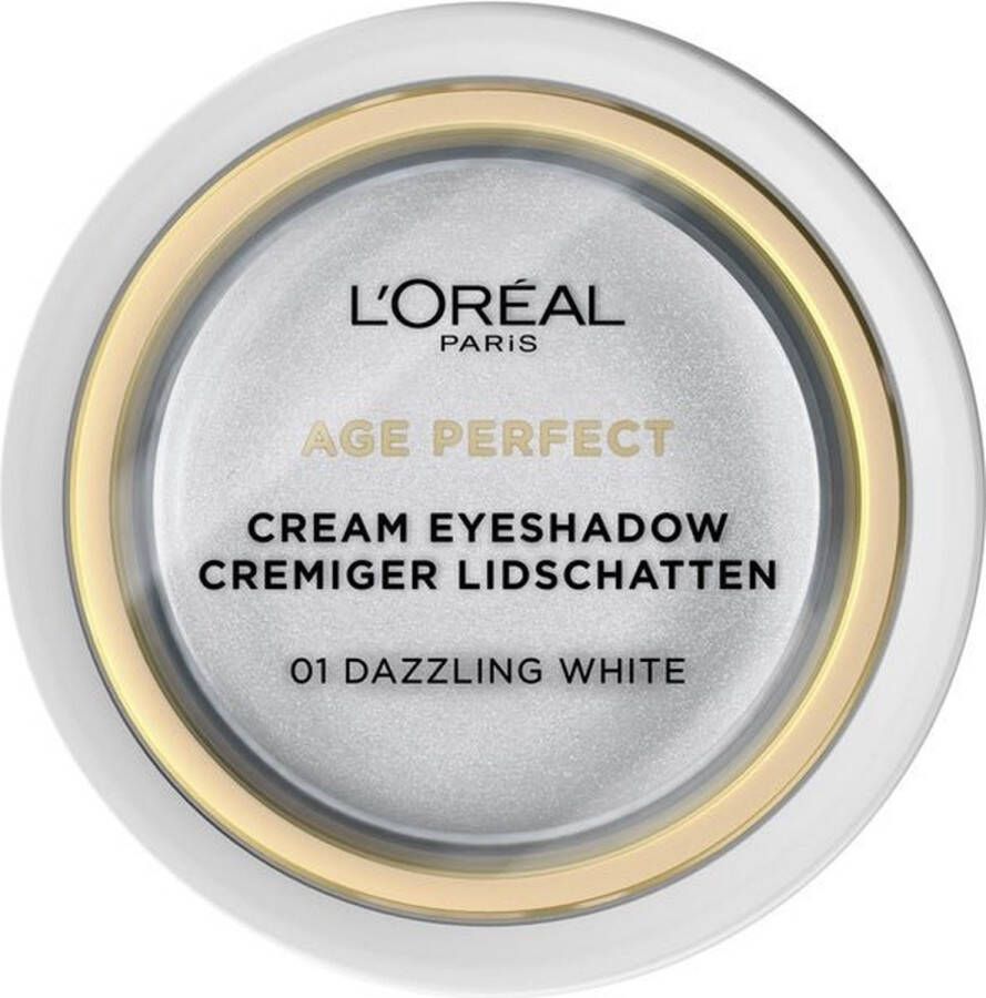 L Oréal Paris L'Oréal Age Perfect Cream Oogschaduw 01 Dazzling White