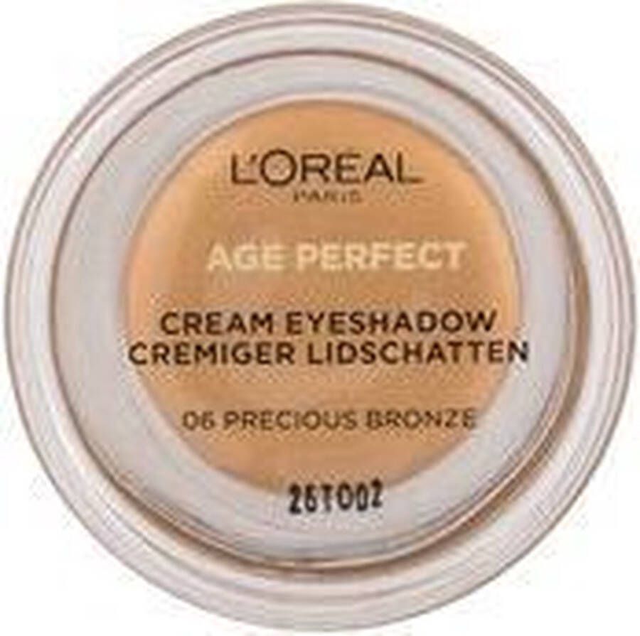 L Oréal Paris L'Oréal Age Perfect Cream Oogschaduw 06 Precious Bronze