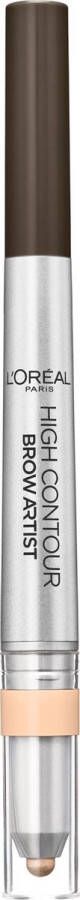 L Oréal Paris L'Oréal Paris Make-Up Designer Brow Artist High Contour Wenkbrauwpotlood 109 Ebony