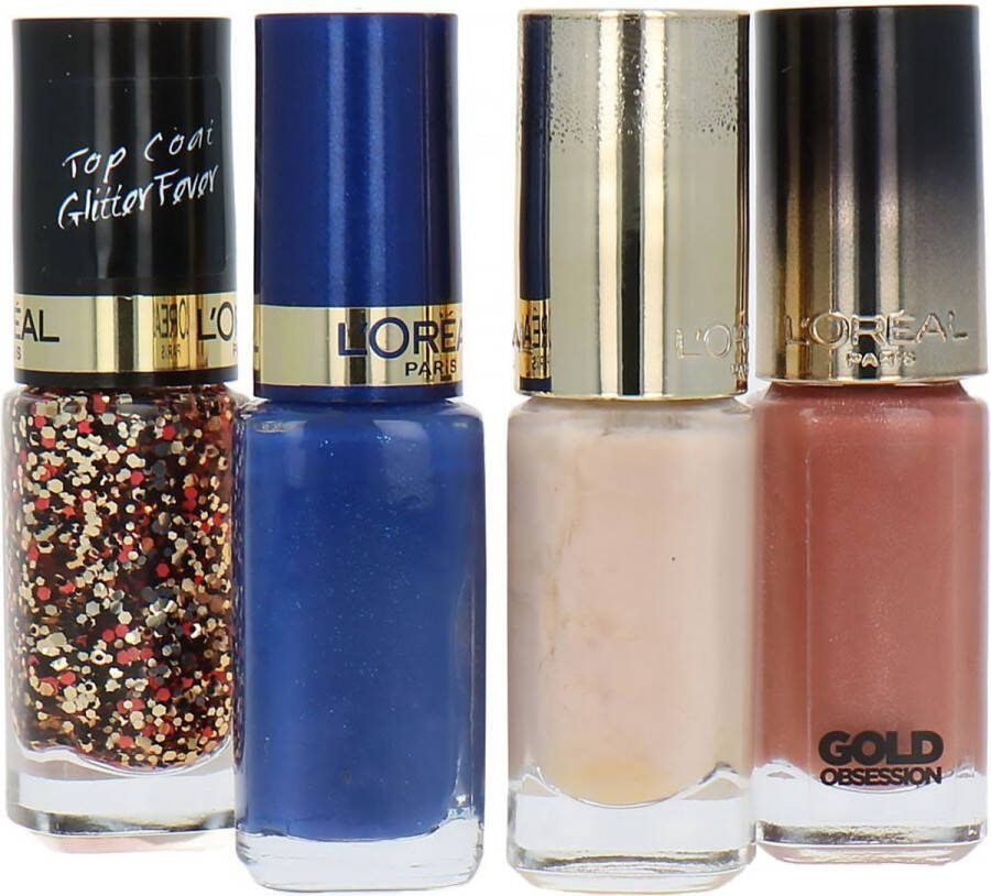 L Oréal Paris L'Oréal Color Riche 4 x 5 ml Nagellak Set N