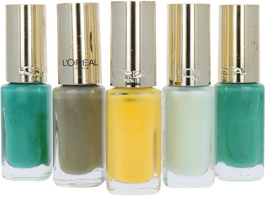 L Oréal Paris L'Oréal Color Riche 5 x 5 ml Nagellak Set P