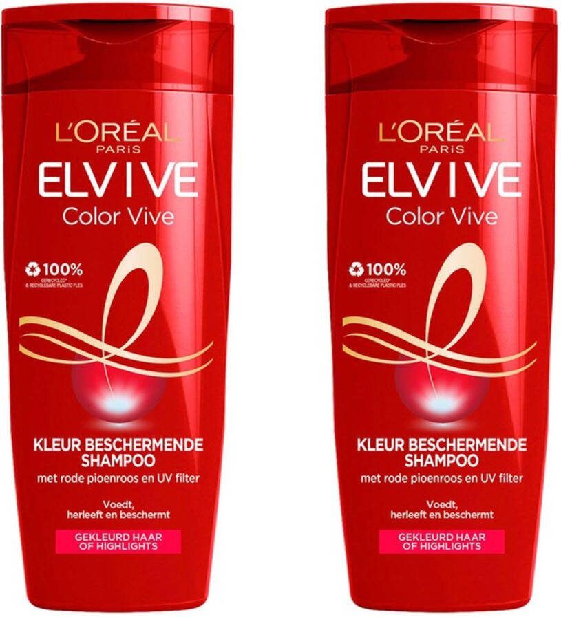 L Oréal Paris L'Oréal Elvive Color Vive Shampoo 2 x 250 ml