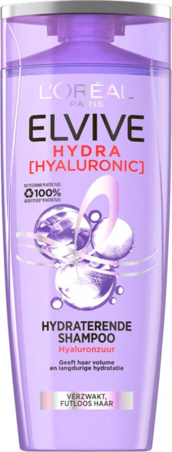 L Oréal Paris Elvive Hydra Hyaluronic Shampoo Hydraterend Met Hyaluronzuur 250ml