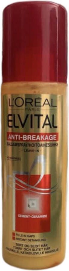 L Oréal Paris L'oréal Elvive Smooth Intense Conditioner Spray 200 ML