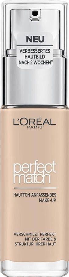 L Oréal Paris L'Oreal Foundation Perfect Match 1R 1C Rose Ivory 30 ml