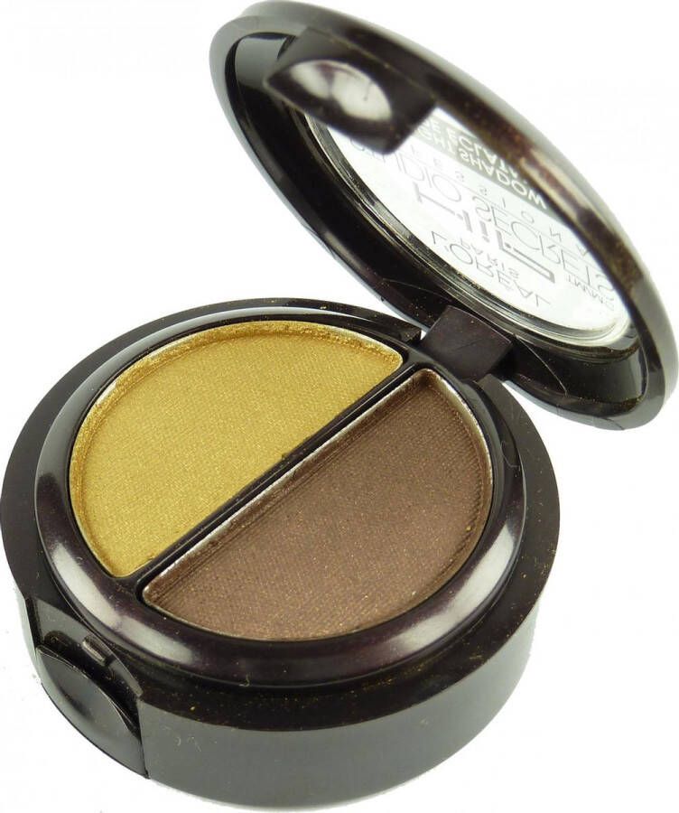 L Oréal Paris Loreal HiP Concentrated Shadow Duo 2.4g Oogschaduw Make Up 864 Bustling