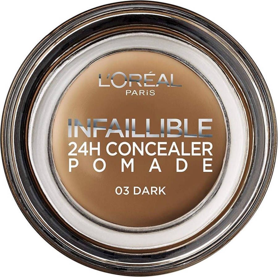 L Oréal Paris L'Oréal Infallible 24H Pomade Cream Concealer 03 Dark