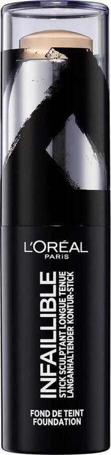 L Oréal Paris L'Oréal Infallible Longwear Shaping Foundation Stick 180 Radiant Beige