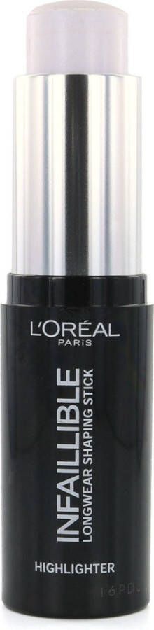 L Oréal Paris L'Oréal Infallible Longwear Shaping Highlighter Stick 500 Frozen