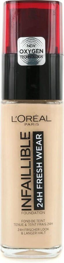 L Oréal Paris Infaillible 32H Fresh Wear Foundation 015 Porcelain Langhoudende Foundation met SPF