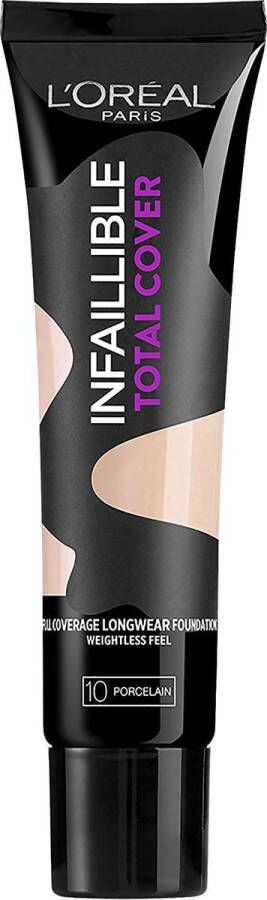 L Oréal Paris L'Oréal Infallible Total Cover Foundation 10 Porcelain