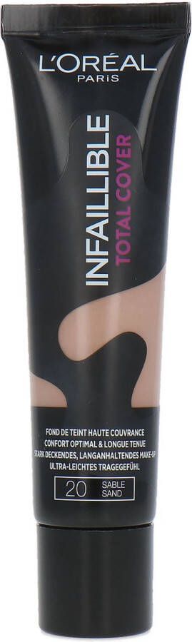 L Oréal Paris L'Oréal Infallible Total Cover Foundation 20 Sand