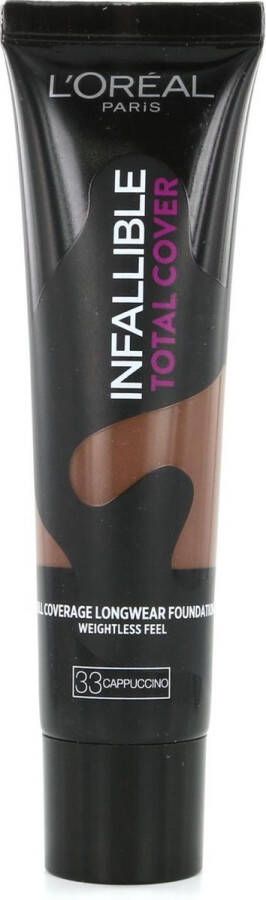 L Oréal Paris L'Oréal Infallible Total Cover Foundation 33 Cappuccino
