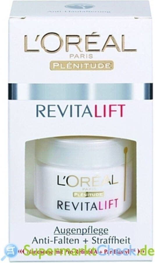 L Oréal Paris L'Oreal Make Up REVITALIFT eye contour cream 15 ml