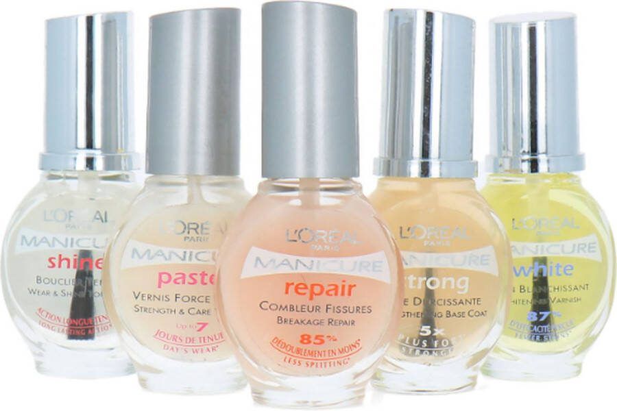 L Oréal Paris L'Oréal Manicure Nailcare Set repair-strong-shine-white-pastel