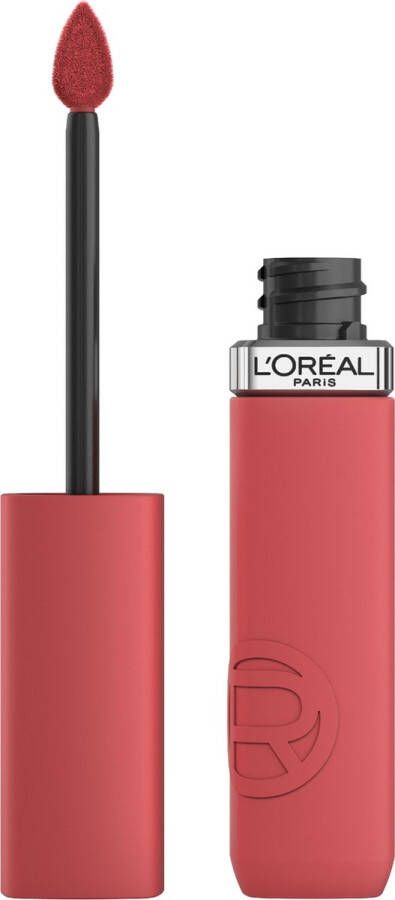 L Oréal Paris L'Oréal Paris Infaillible Matte Resistance lippenstift – Langhoudende Vloeibare Lipstick met een matte finish Verrijkt met Hyaluronzuur 230 Shopping Spree 5ml