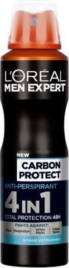 L Oréal Paris L'Oreal Men Expert Carbon Protect 4W1 Anti-Perspirant Deodorant Spray 150Ml