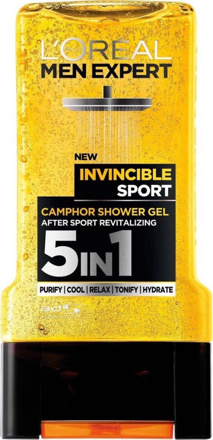 L Oréal Paris L´oreal Men Expert Invincible Sport 5 in 1 Sprchový gel 300ml