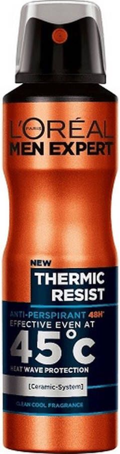 L Oréal Paris L'Oreal Men Expert Thermic Resist Anti-Perspirant Deodorant Spray 150Ml