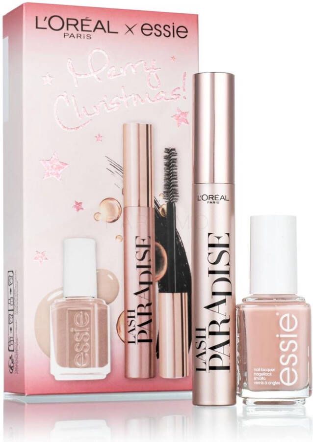 L Oréal Paris L'Oréal Merry Christmas Cadeauset Essie Not Just A Pretty Face + Lash Paradise