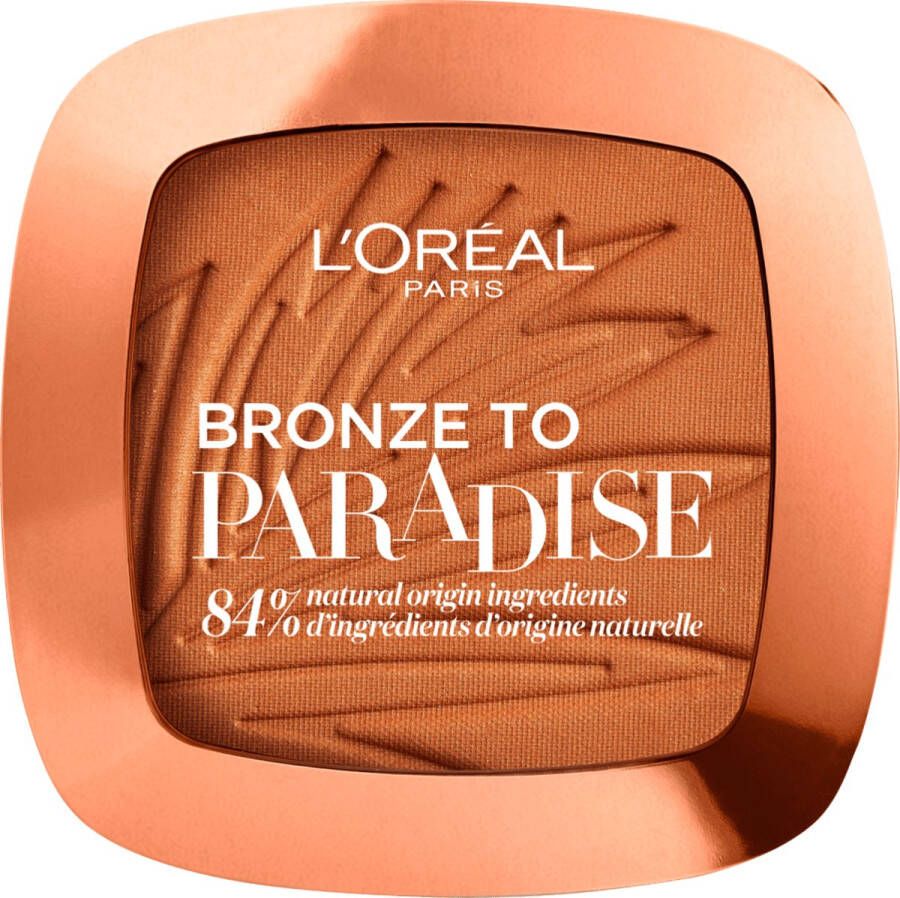 L Oréal Paris L'ORÉAL PARIS Bronzer to Paradise Terug naar Bronze 03.9g