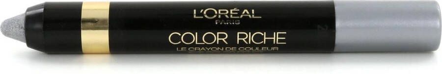L Oréal Paris L'Oreal Paris Color Riche 05 Secret Silver Zilver Oogpotlood