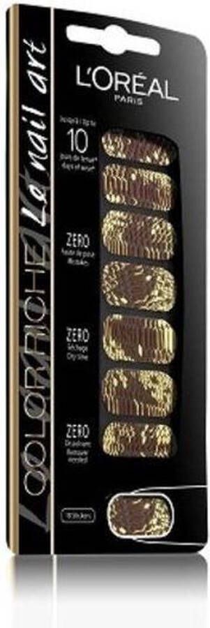 L Oréal Paris L'Oreal Paris Color Riche Nail Art 006 Chic Python Nagelstickers