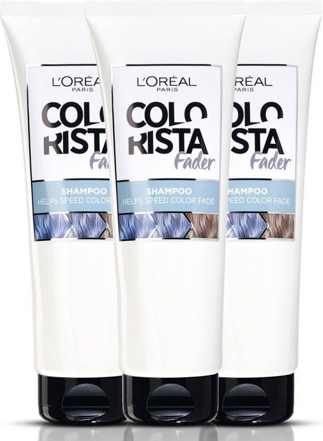 L Oréal Paris LOreal Paris Colorista Fader Shampoo Voordeelverpakking 3 x 200 ml