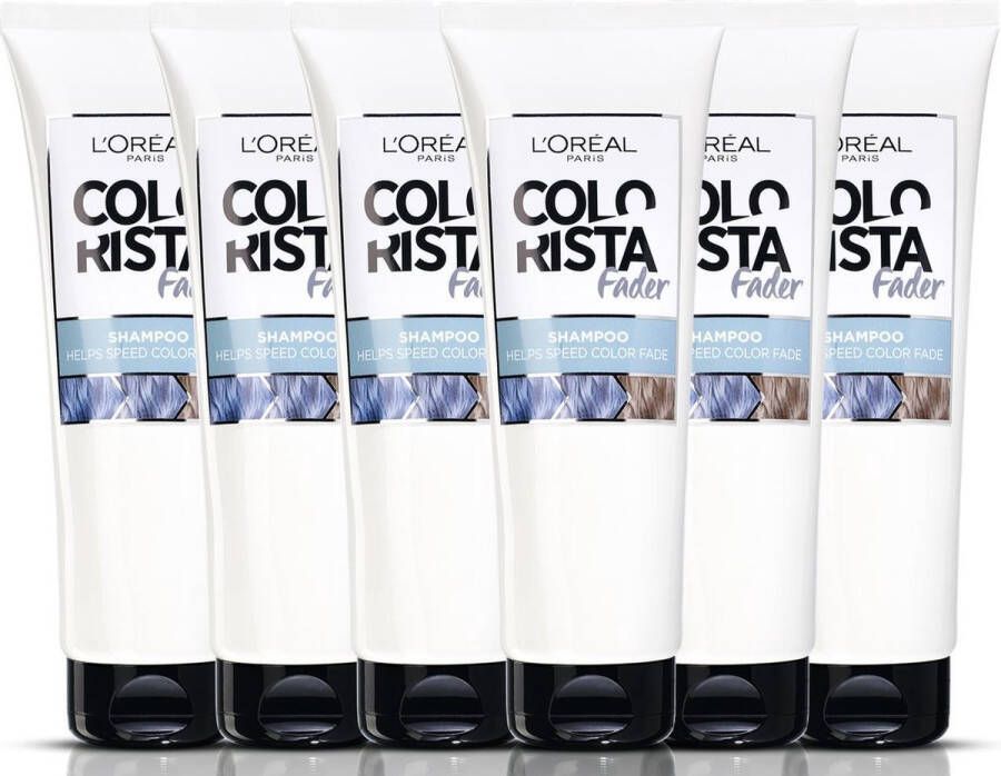 L Oréal Paris LOreal Paris Colorista Fader Shampoo Voordeelverpakking 6 x 200 ml