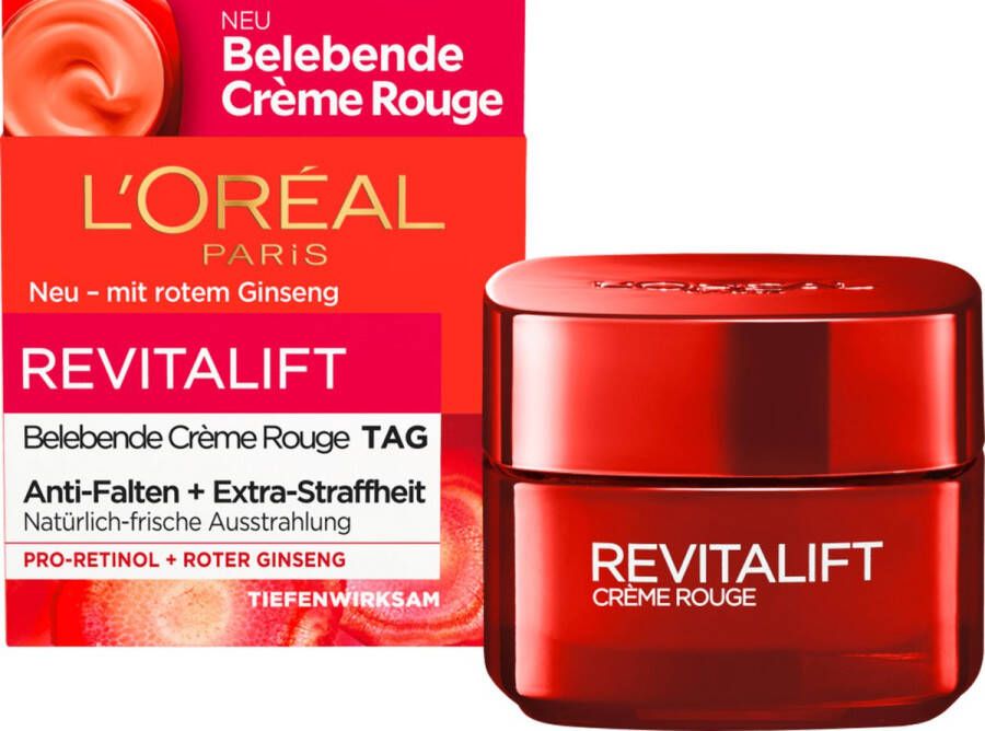 L Oréal Paris L'ORÉAL PARIS Dagcrème Revitalift Crème Rouge 50 ml