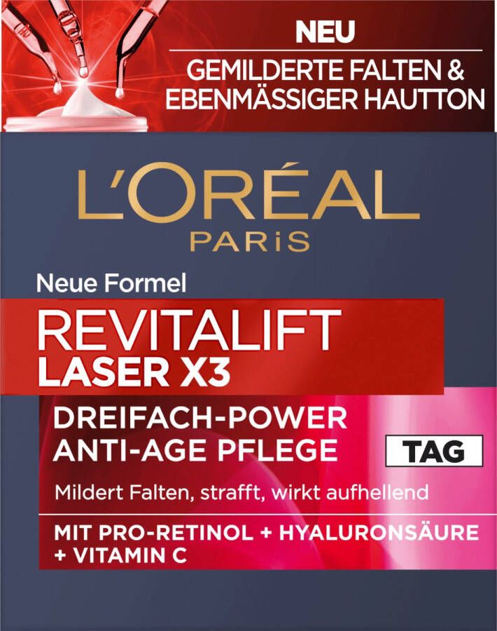 L Oréal Paris L'ORÉAL PARIS Dagcrème Revitalift Laser X3 50 ml