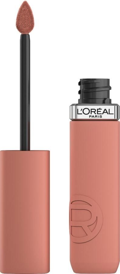 L Oréal Paris L'Oréal Paris Infaillible Matte Resistance lippenstift Nude – Langhoudende Vloeibare Lipstick met een matte finish Verrijkt met Hyaluronzuur – Vegan – 601 Worth It – 5ml
