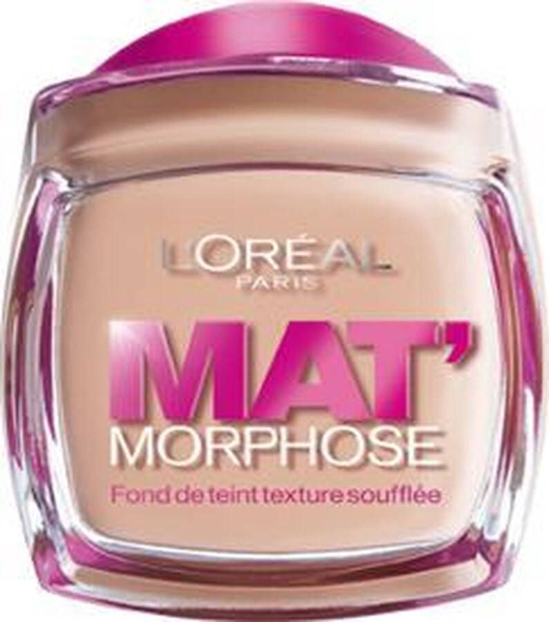L Oréal Paris Loreal Paris Matte Morphose Foundation Apricot Beige 200