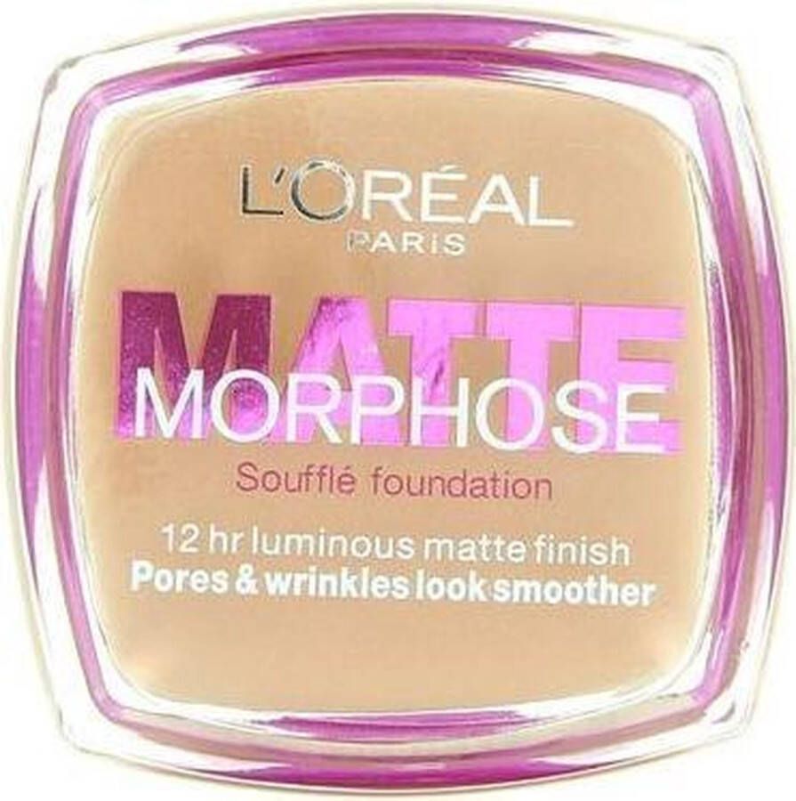 L Oréal Paris Loreal Paris Matte Morphose Foundation Ivoire Dore 115