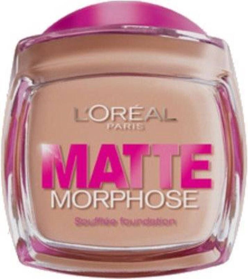 L Oréal Paris Loreal Paris Matte Morphose Foundation Rosy Sand 180