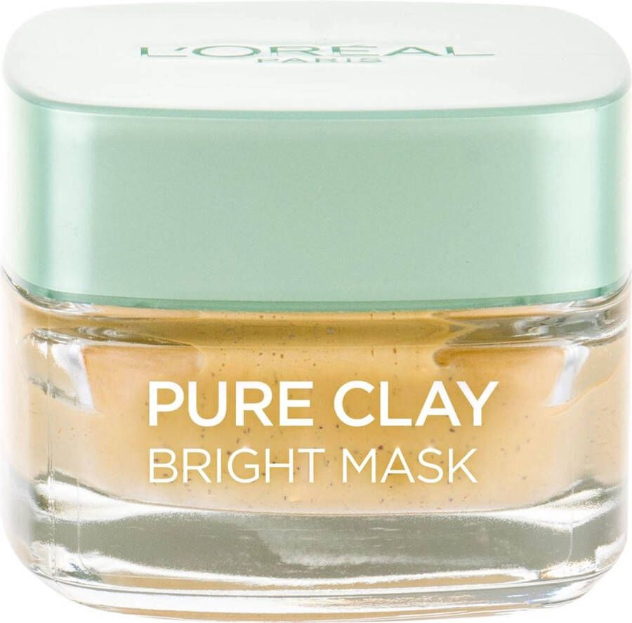 L Oréal Paris L'Oreal Paris Pure Clay Bright Face Mask 50ml