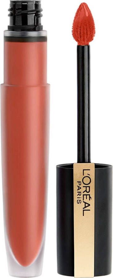 L Oréal Paris L'Oreal Paris Rouge Signature Lip Stain Metallic 420 Achieve Oranje 7 ml