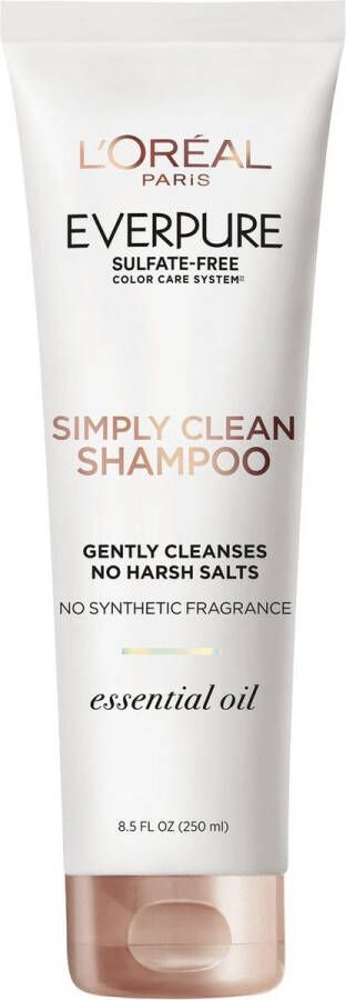 L Oréal Paris L'Oreal Paris Sulfate Free Simply Clean Shampoo with Essential Oil EverPure 250ml