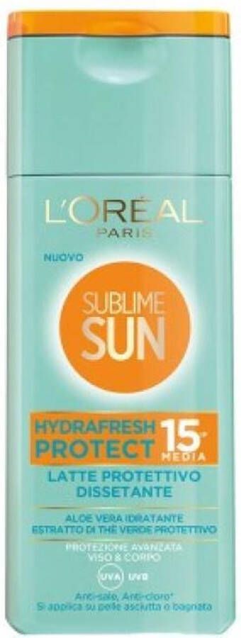 L Oréal Paris LOréal Paris Zonnebrand Hydraterende zonnemelk FactorSPF15 200 ML
