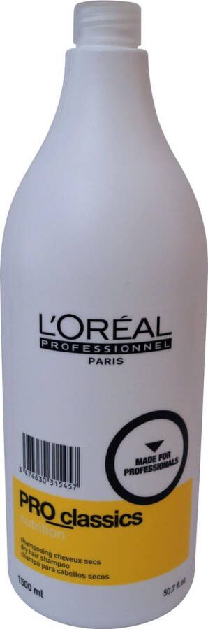 L Oréal Paris L'ORÉAL PRO CLASSICS NUTRITION SHAMPOO 1500ML