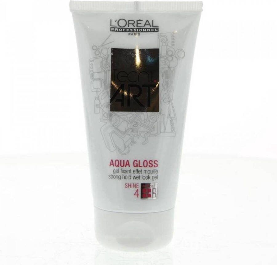 L Oréal Paris L'Oreal Professional Tecni.Art Aqua Gloss Shine 4 Wetlook gel 150ml