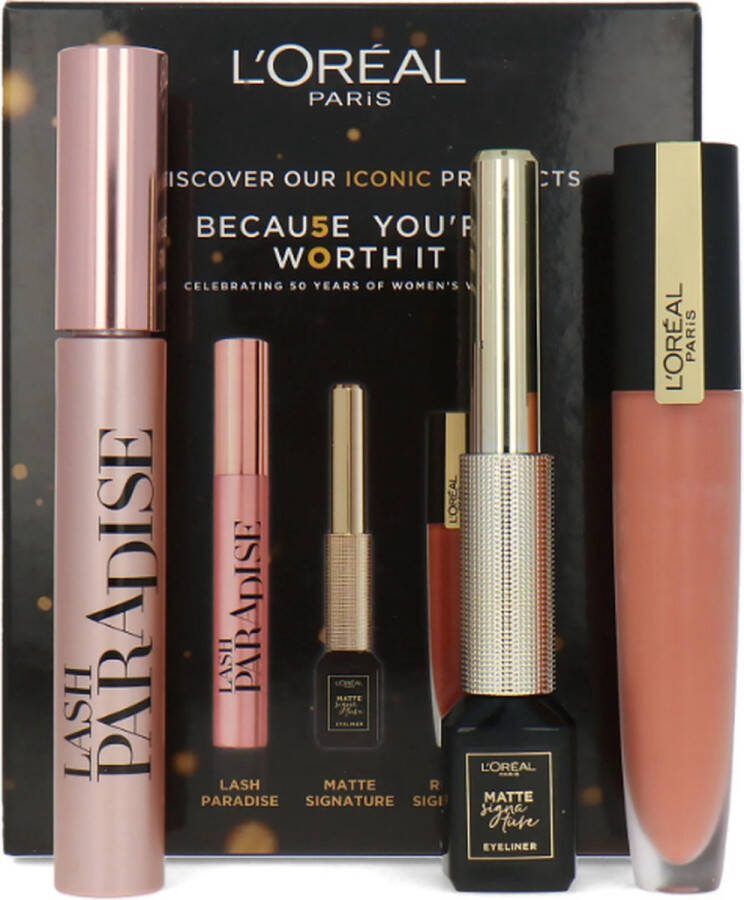 L Oréal Paris L'Oréal Rediscover Our Iconic s Cadeauset