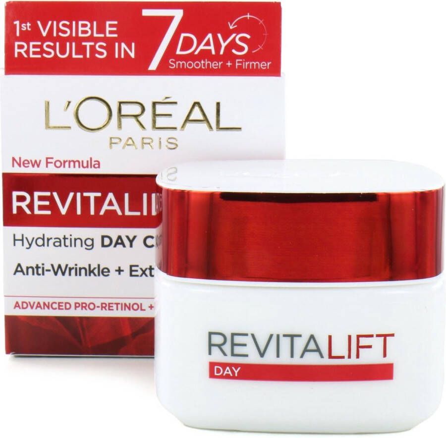 L Oréal Paris L'Oréal Revitalift 40 + Hydrating Anti Wrinkle + Extra Firming Dagcrème 50 ml